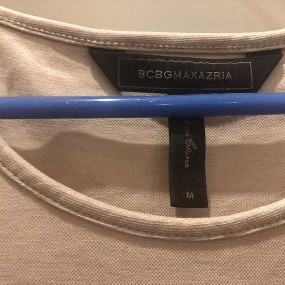 BCBG MaxAzria tan Caralyn top, size M - Picture 4 of 6